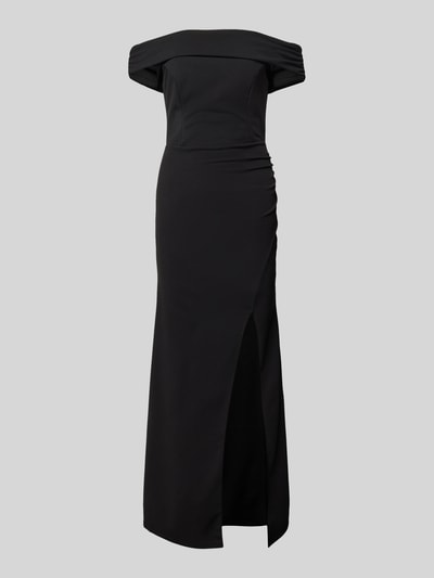 SISTAGLAM Abendkleid mit Gehschlitz Modell 'CAREY' Black 2