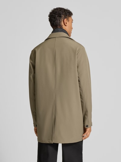 Matinique Płaszcz z krytą listwą guzikową model ‘Philman’ Beżowy 5