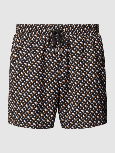 BOSS Badeshorts mit elastischem Bund Modell 'Manu' Black 1