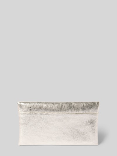 Abro Clutch mit Druckknopfverschluss Metallic Beige 4