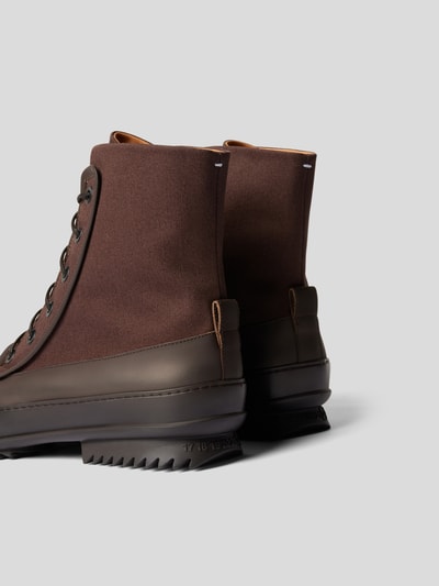 Maison Margiela Boots mit Label-Details (dunkelbraun) online kaufen