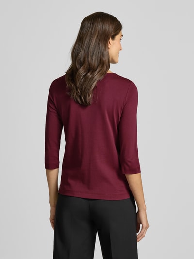 Christian Berg Woman T-Shirt mit Ziersteinbesatz und 3/4-Arm Kirsche 5