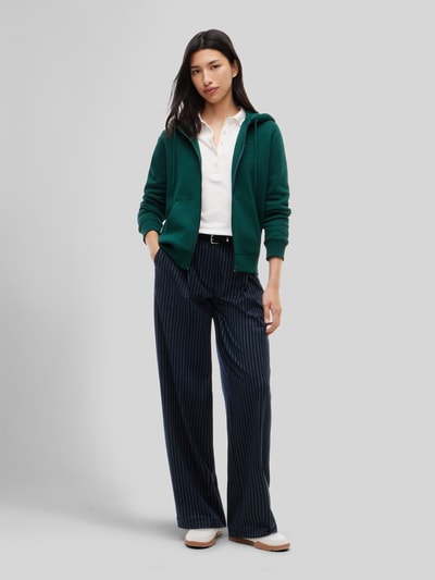 Tommy Jeans Regular Fit Sweatjacke aus Baumwoll-Mix Dunkelgruen 1