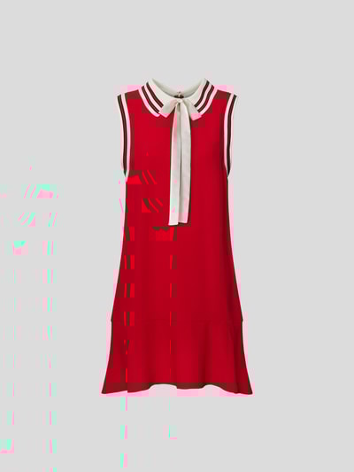 RED Valentino Minikleid mit Volantsaum Rot 2