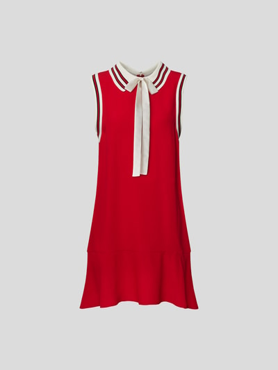 RED Valentino Minikleid mit Volantsaum Rot 2