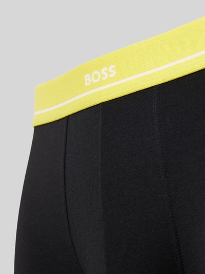 BOSS Boxershorts mit elastischem Label-Bund im 5er-Pack Black 2