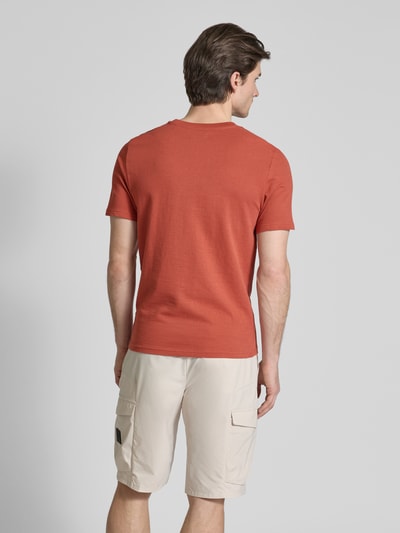 MCNEAL T-Shirt mit geripptem Rundhalsausschnitt Terra 5