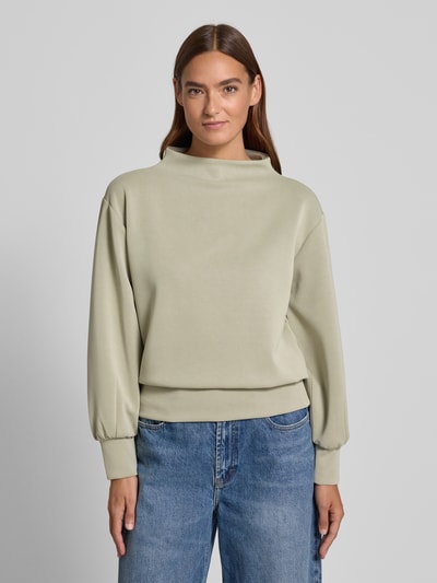 OPUS Sweatshirt mit Stehkragen Modell 'Gablina' Mint 4