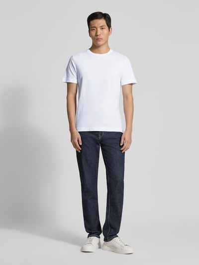 Tom Tailor Regular Fit T-Shirt aus reiner Baumwolle Weiss 1