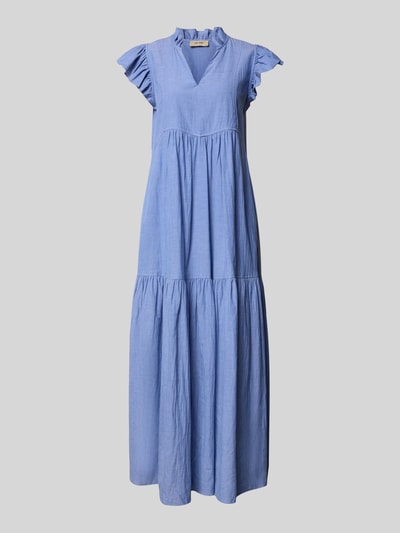 MOS MOSH Midikleid im Stufen-Look Modell 'Waldy' Offwhite 2