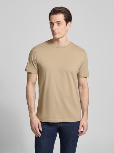 Christian Berg Men T-Shirt mit Rundhalsausschnitt Sand 4