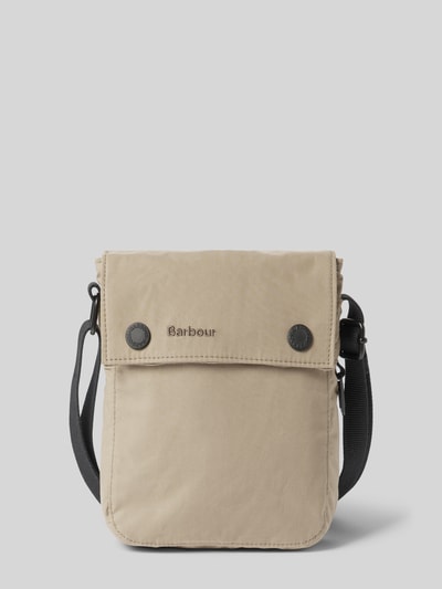 Barbour Crossbody Bag aus reiner Baumwolle Modell 'TRANSPORT' Khaki 2