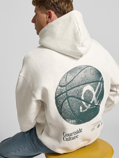 ANOTHER COTTON LAB Hoodie mit Kapuze Hellgrau 3