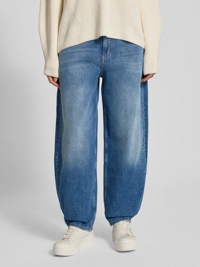 Tommy Jeans Baggy Fit Jeans aus Baumwoll-Mix Modell 'JEANIE' Jeansblau 4
