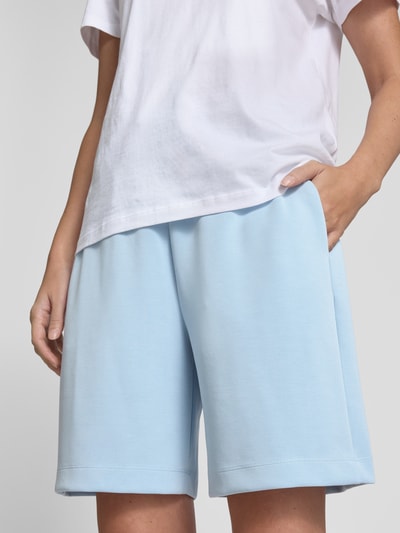 Rich & Royal Relaxed Fit Shorts mit elastischem Bund Hellblau 3