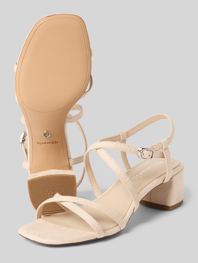 Tamaris Sandalen met doornsluiting Beige - 4
