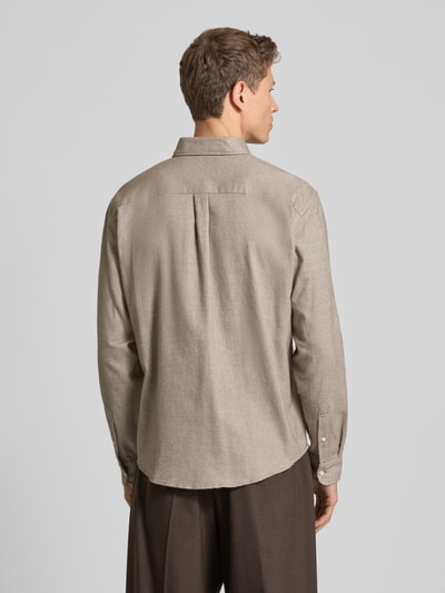 MCNEAL Vrijetijdsoverhemd met knoopsluiting Zand - 5