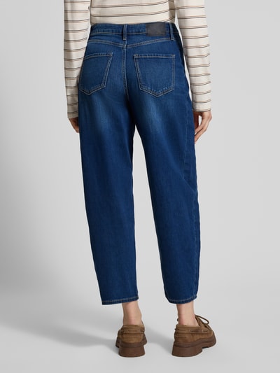 s.Oliver RED LABEL Mom Fit Jeans van katoenmix Marineblauw - 5