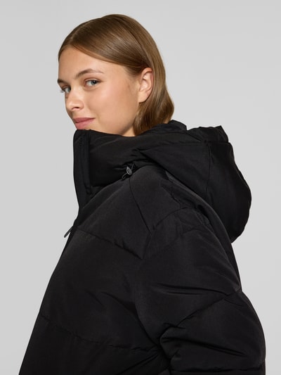 WITHBLACK Steppjacke mit Kapuze Black 3