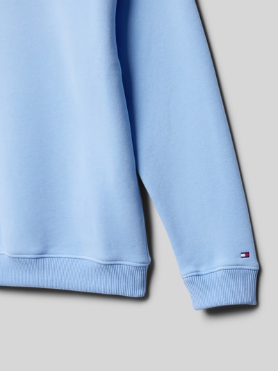 Tommy Hilfiger Teens Regular Fit Sweatshirt mit Label-Print Hellblau 2
