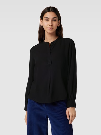 Jake*s Casual Blouse met ballonmouwen Zwart - 4