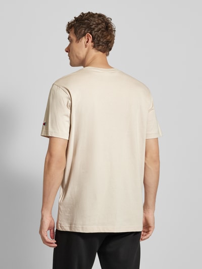 CHAMPION T-shirt met labelprint Beige - 5