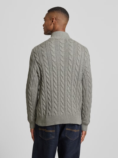 Polo Ralph Lauren Gebreide pullover met labelstitching Middengrijs - 5
