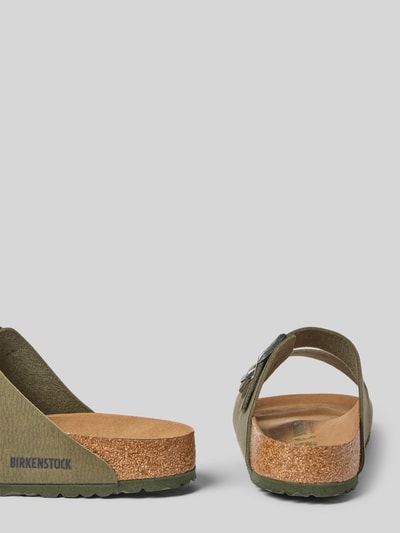 Birkenstock Slippers met doornsluitingen, model 'Arizona' Olijfgroen - 2