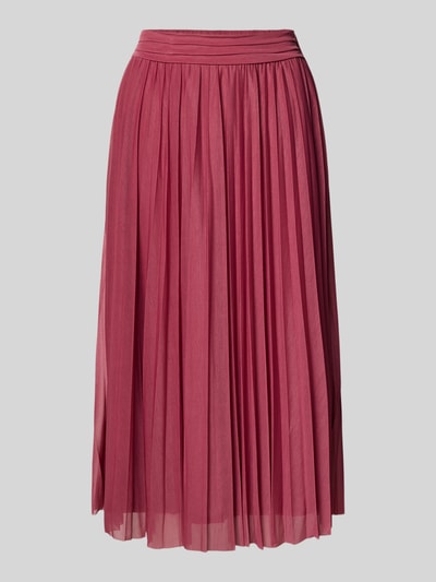 GUIDO MARIA KRETSCHMER WOMAN Midirock mit Plisseefalten Modell 'Astrid' Altrosa 2