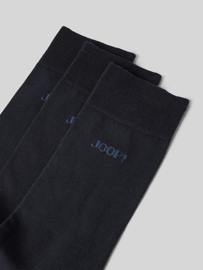 JOOP! Collection Skarpety z detalem z logo w zestawie 3 szt. Granatowy 2