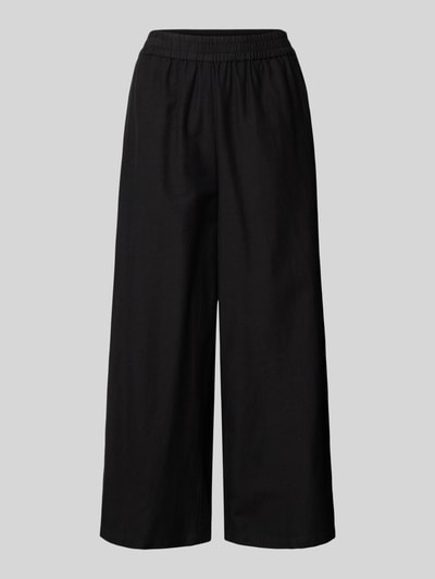 Vila Kuloty z mieszanki wiskozy z elastycznym pasem model ‘PRISILLA’ Czarny 2