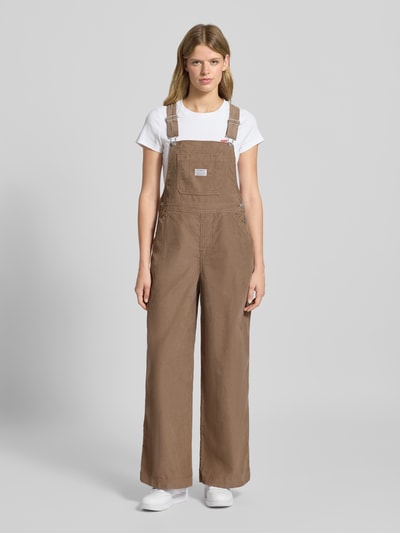 Levi's® Jumpsuit mit Label-Detail Camel 4