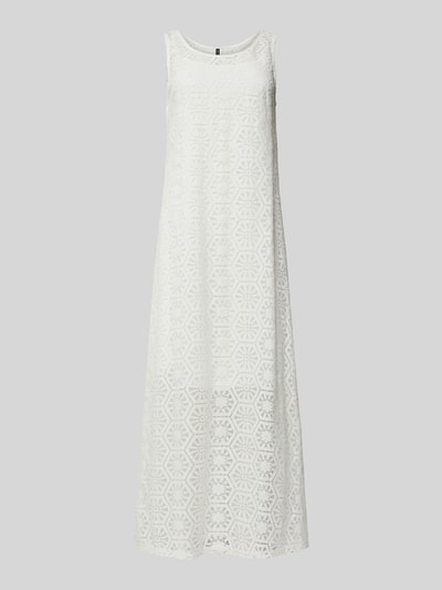 Vero Moda Maxikleid mit Lochmuster Modell 'HONEY' Weiss 2