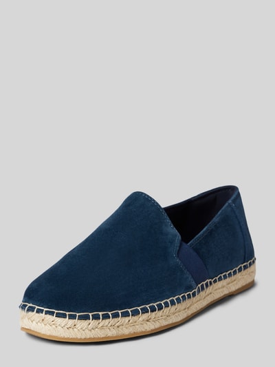 Marc O'Polo Espadrilles met gestructureerde zool, model 'Gem' Marineblauw - 1