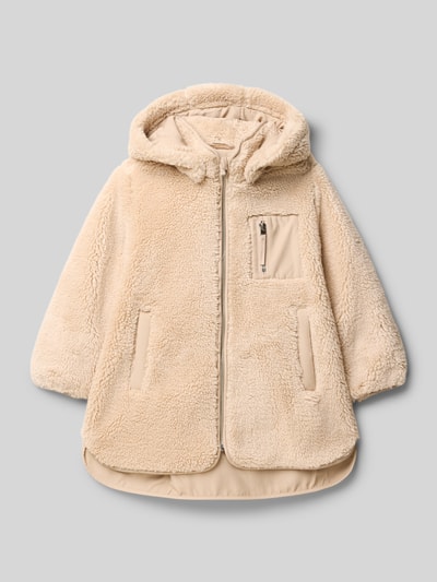Only Regular Fit Jacke aus Teddyfell Modell 'SASCHA' Sand 1