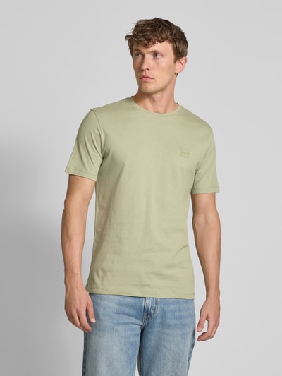 BOSS Orange Regular Fit T-Shirt aus reiner Baumwolle Modell 'TALES' Lind 4