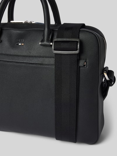 BOSS Handtasche in Leder-Optik Modell 'Ray' Black 3