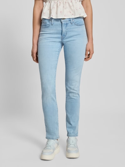 Levi's® 300 Slim Fit Jeans mit Eingrifftaschen Modell '312™ SHAPING SLIM' Hellblau 4
