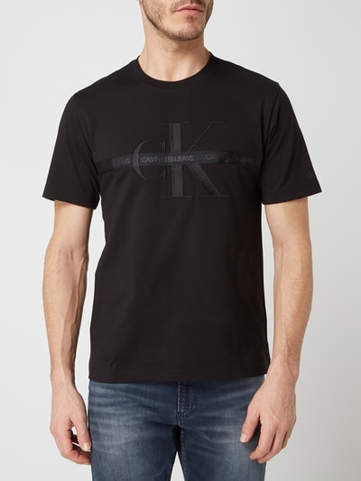 Calvin Klein Jeans T-shirt — ‘Better Cotton Initiative’ Czarny 4