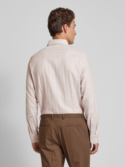 SEIDENSTICKER Slim fit zakelijk overhemd met kentkraag Beige - 5