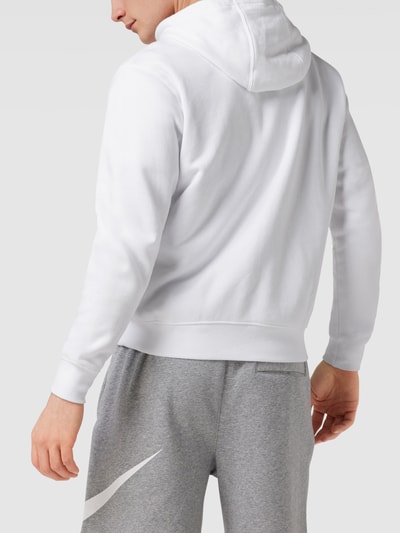 Nike Sweatjacke mit Kapuze Weiss 5