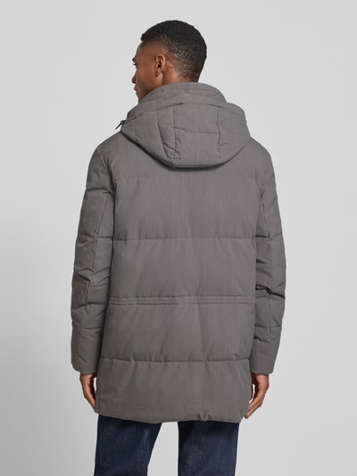 bugatti Parka z kapturem Grafitowy 5