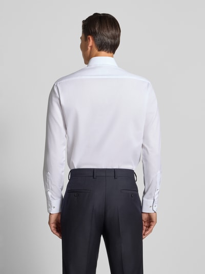 ETERNA Regular Fit Freizeithemd mit Kentkragen Modell 'Kent' Weiss 5