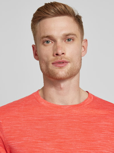 s.Oliver RED LABEL T-shirt met melangelook Koraal - 3