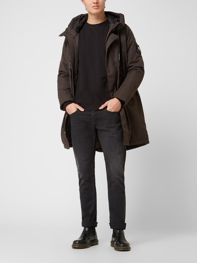 khujo Parka met capuchon, model 'Tuck'  Antraciet - 1