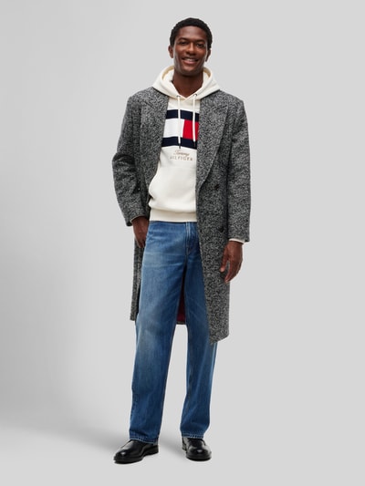 Tommy Hilfiger Hoodie mit Logo-Print Offwhite 1