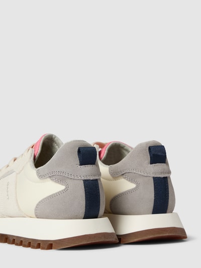 Gant Ledersneaker mit Label-Detail Offwhite 2