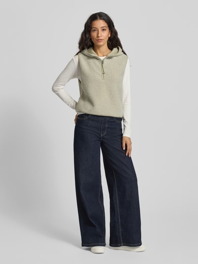 OPUS Sweatshirt met capuchon, model 'Akapu' Rietgroen - 1