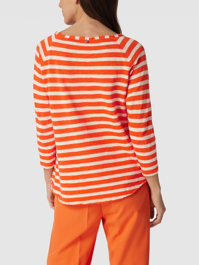 Rich & Royal Longsleeve mit Streifenmuster Orange 5