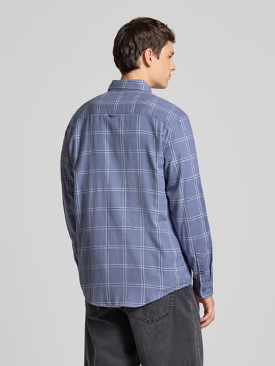 Tommy Jeans Regular Fit Freizeithemd aus reiner Baumwolle Jeansblau 5